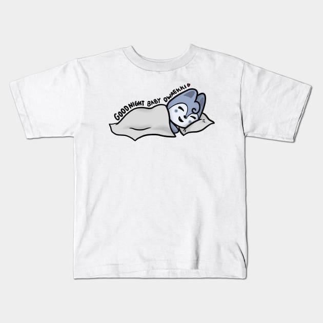 goodnight baby dwaekki Kids T-Shirt by arttavern